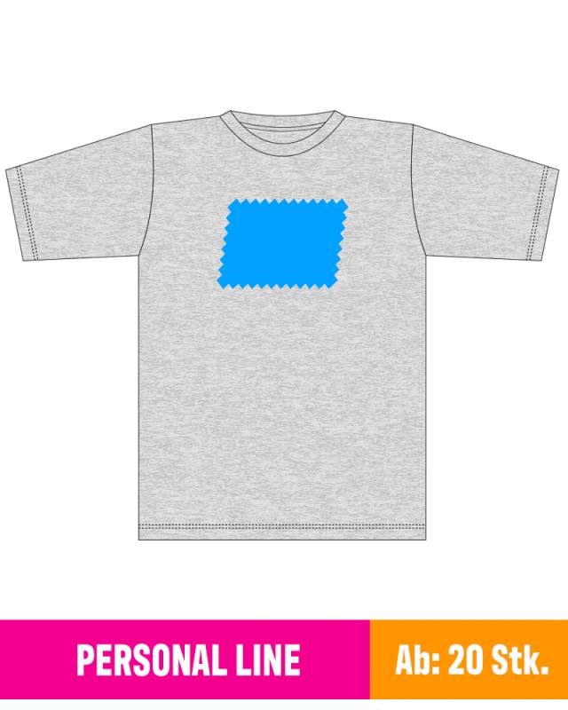 T-Shirt  - 1C Siebdruck